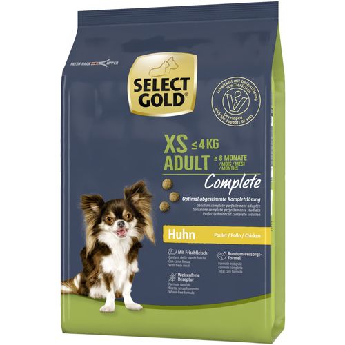 Select Gold DOG Complete XS Adult piletina 1 kg slika 1