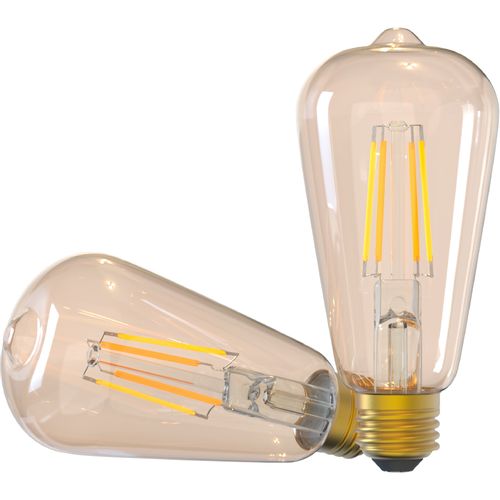 TELLUR SMART WIFI FILAMENT BULB E27, 6W, AMBER, BIJELA/TOPLA, DIMMER slika 3