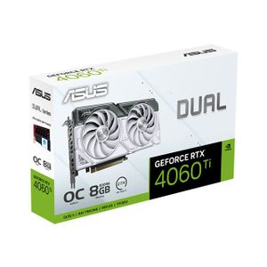 Grafička kartica ASUS Dual GeForce RTX 4060 Ti 8GB GDDR6 DUAL-RTX4060TI-O8G-WHITE