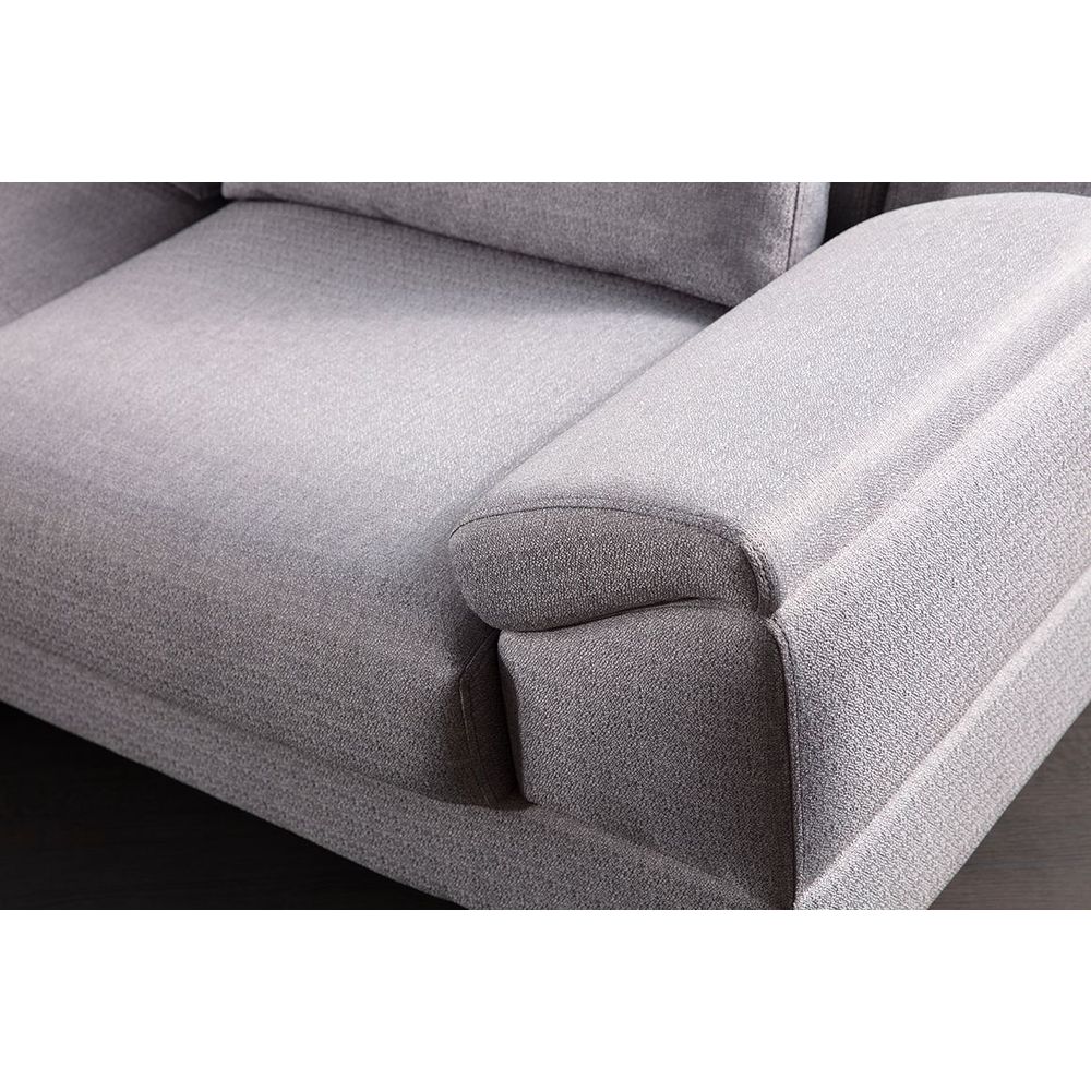 Ugaona garnitura Aqua (L2 + Chl Desno) – siva slika 5