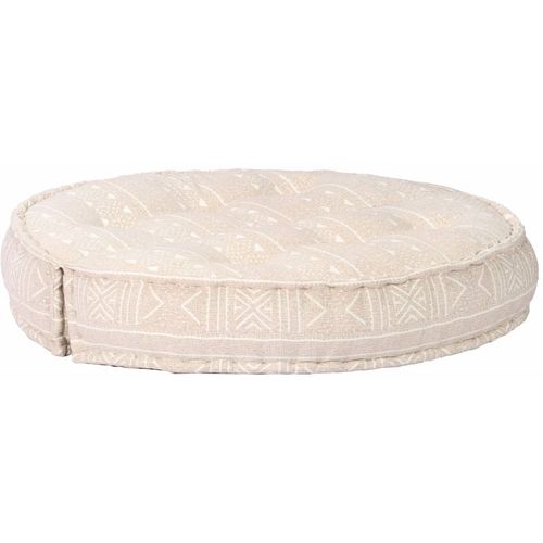 283789 Pouffe 100x20 cm Beige Fabric slika 21