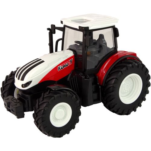 Crveno-bijeli traktor na daljinsko upravljanje 1:24 slika 2