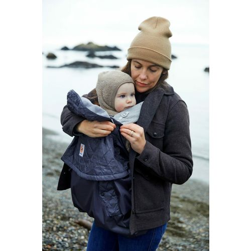 Ergobaby zimska zaštita  All Weather Cover - Charcoal slika 10