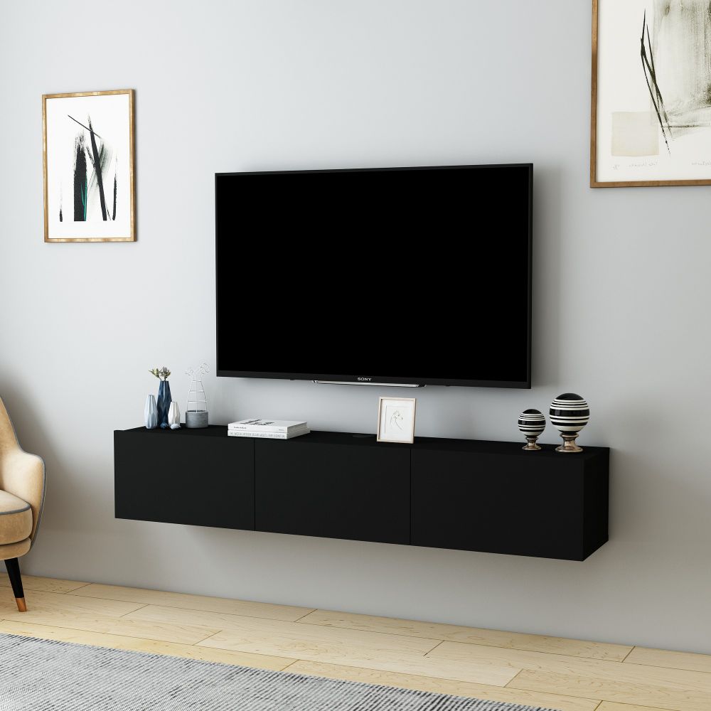 TV Stalak Denby - Crni slika 2