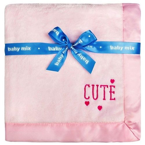 Baby Mix Dekica Cute - Pink slika 1