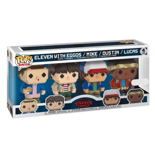 Funko 8 Bit Pop: Stranger Things 4PK Figurice slika 2