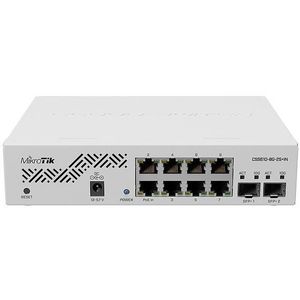 Mikrotik Cloud Smart Switch 610-8G-2S IN, 8 x GbE, 2 x SFP