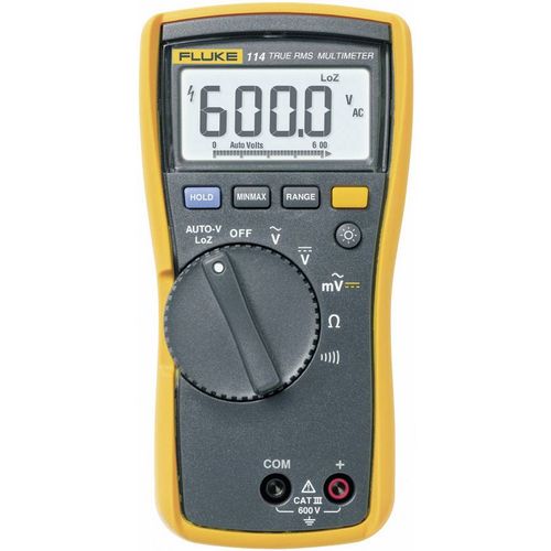 Fluke 114 ručni multimetar  digitalni  CAT III 600 V Zaslon (brojevi): 6000 slika 3