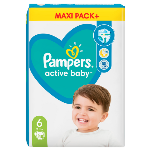 Pampers Active-Baby JPM Maxi-Pack+ slika 6