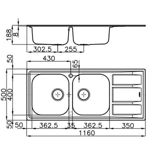 Sudoper FOSTER FM 1972060 STD slika 2