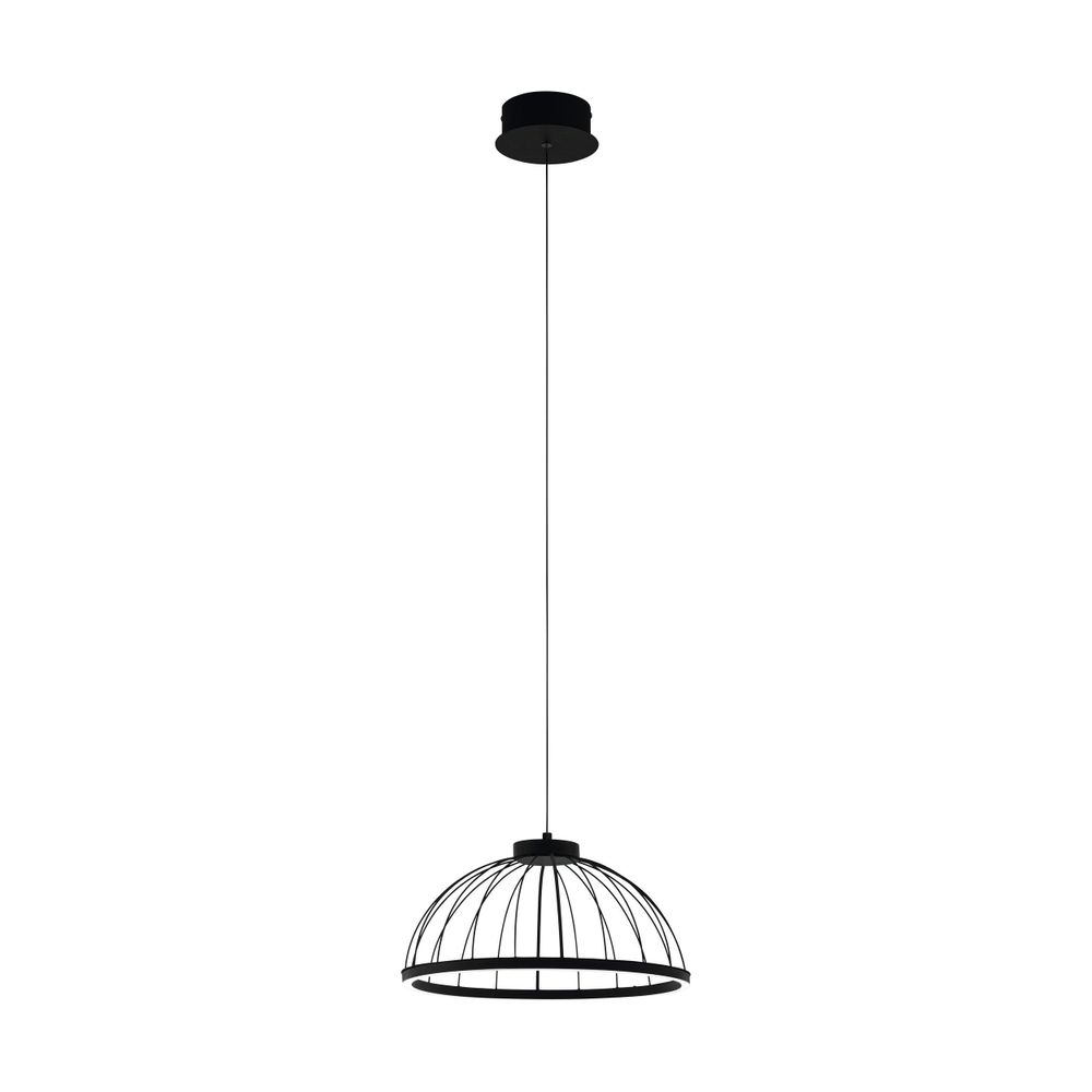 Eglo viseća lampa bogotenillo led 22w 3000k 2750lm crno/bijelo v:1200mm o400mm slika 1