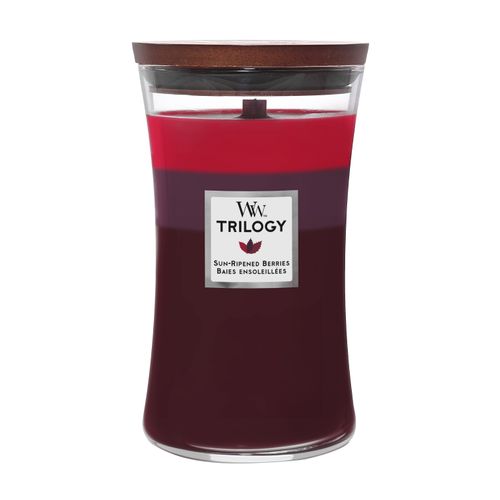 WoodWick Sveća  Trilogy Large Sun Ripened Berries 93972E slika 1