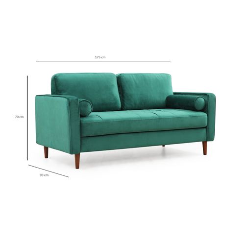 Atelier Del Sofa Dvosjed ROMA zelena, Rome - Green slika 9