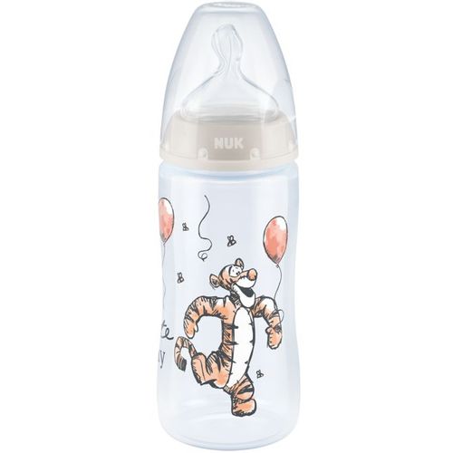 NUK Flašica First Choice+ sa indikatorom temperature 300ml 0-6mj, Winnie The Pooh - Siva slika 1