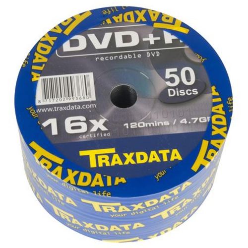 TRAXDATA OPTIČKI MEDIJ DVD TRX DVD+R 16X SP50 slika 1