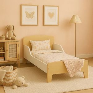 Kinder Home Drveni dječiji krevet 140x70cm