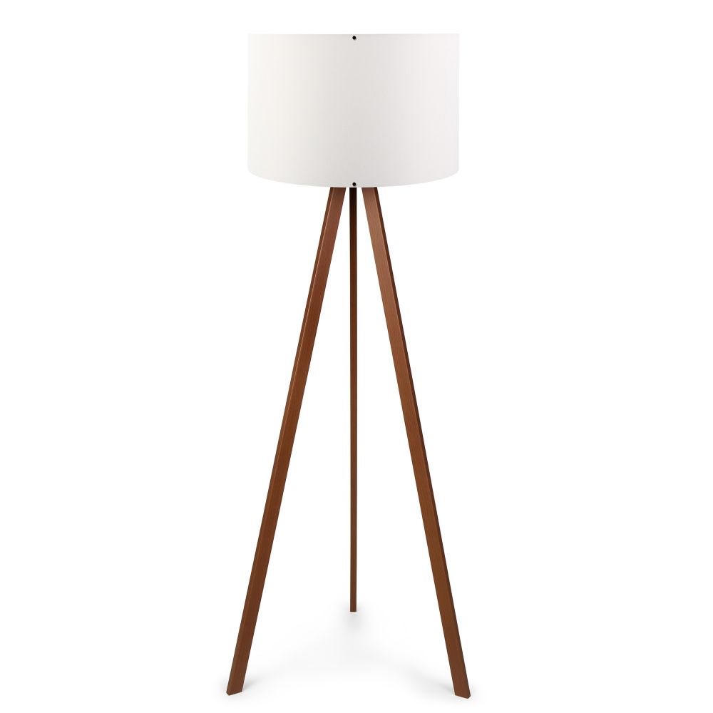 AYD-1528 Bijela i Smeđa Podna Lampa slika 2
