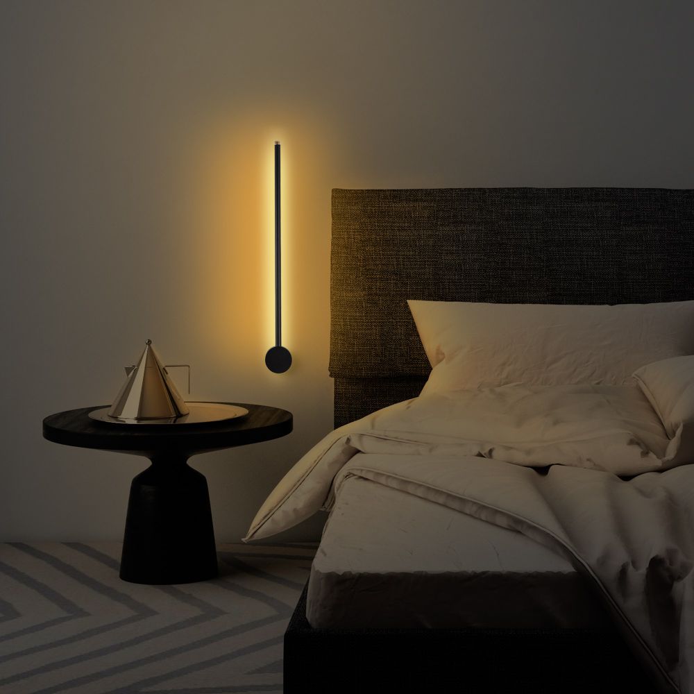 Sword - Crna Zidna Lampa 13480 slika 2