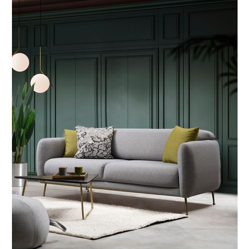 Atelier Del Sofa Trosjed SEVILLA- svijetlo siva, Sevilla 3 Seater - Grey slika 1