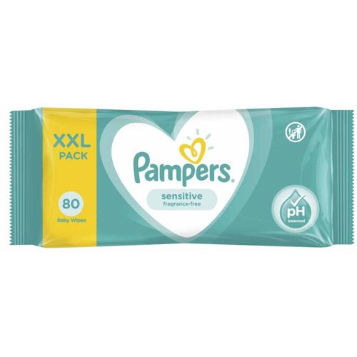 Pampers vlažne maramice Sensitive 80kom slika 2