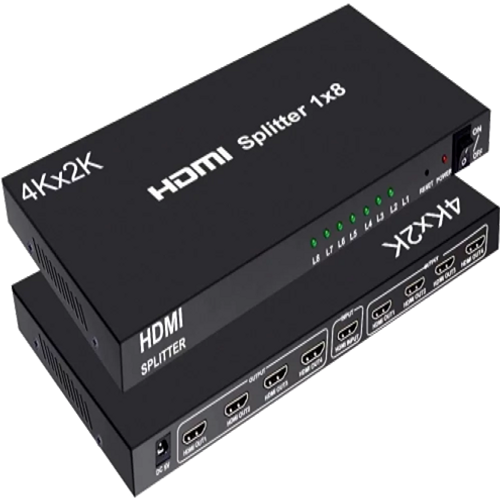 Linkom HDMI Spliter 1x8 2.0V (4K @ 60Hz) slika 1