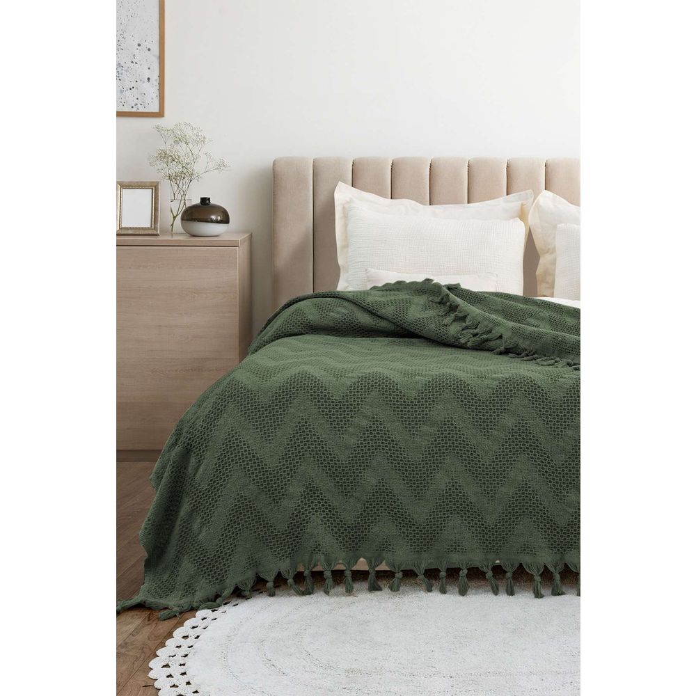 Double pique Naomi - boja: Khaki slika 2