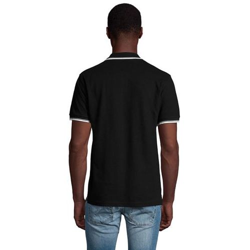 PRACTICE muška polo majica sa kratkim rukavima - Crna, XL  slika 4