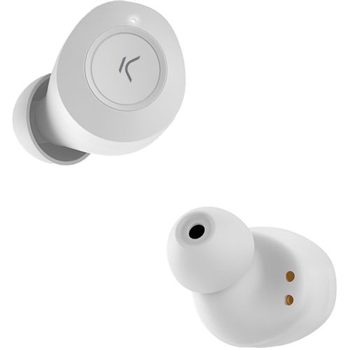 KSIX, bežične slušalice Oblivion, dizajn gumba u uhu, autonomija 4+15 h, bijele slika 3