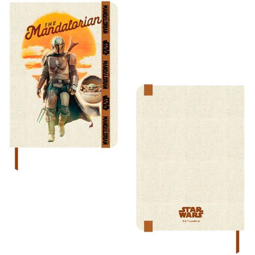 Star Wars The Mandalorian A5 notebook slika 1