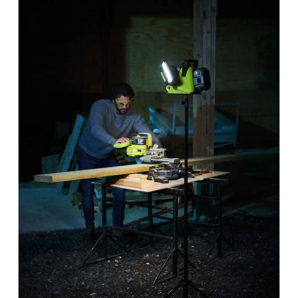 Ryobi 18V ONE+ Aku/hibrid lampa, RLPH18 - Osvijetlite svoj prostor slika 6