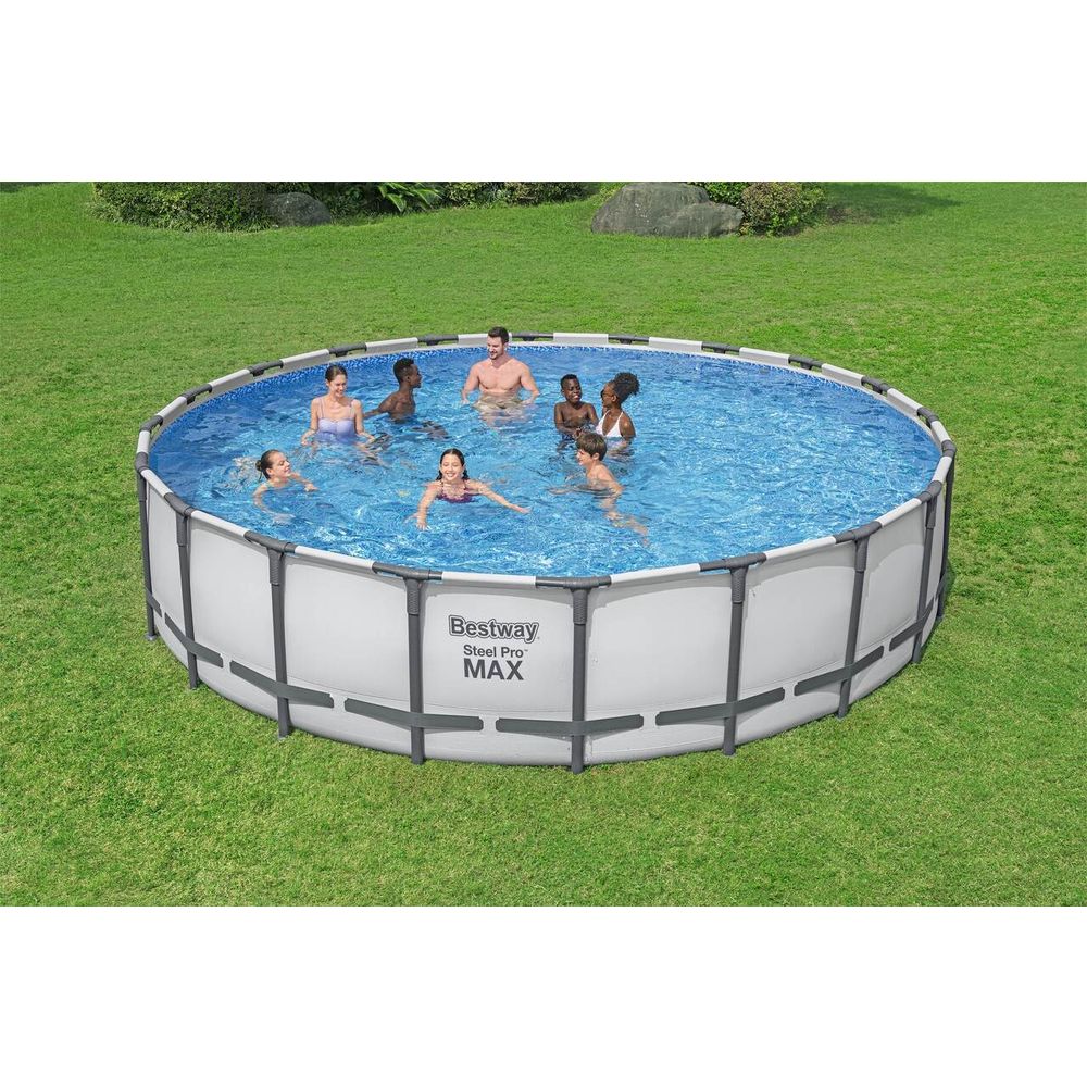 Bestway montažni bazen 610x132 cm slika 6