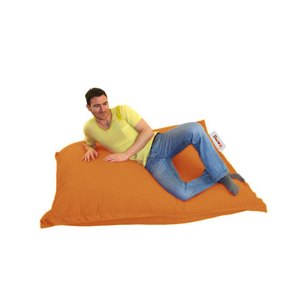 Cushion Pouf 100x100 - Narandžasti Baštenski Jastučić slika 6