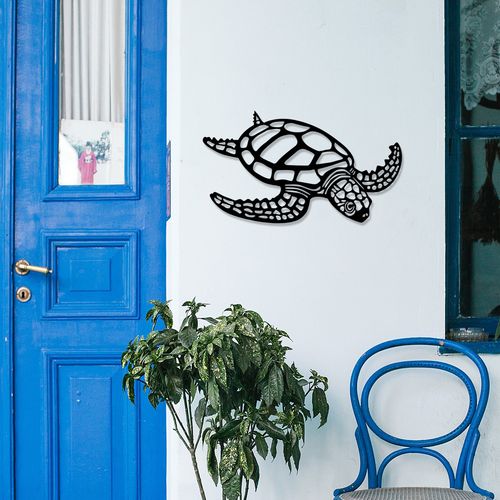 Caretta Caretta Black Decorative Metal Wall Accessory slika 1