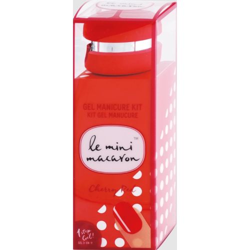 Le mini macaron set za trajni lak sa led lampom Cherry Red 8,5ml slika 1