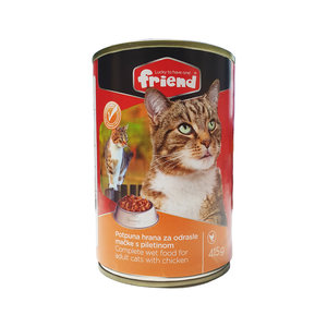 Friend hrana za mačke u konzervi Piletina 415g