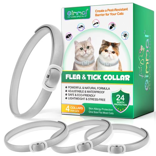 Oimmal Flea and Tick Collar For Cats 4 kom slika 1