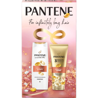 Set proizvoda Pantene Infinitely Long: šampon i serum