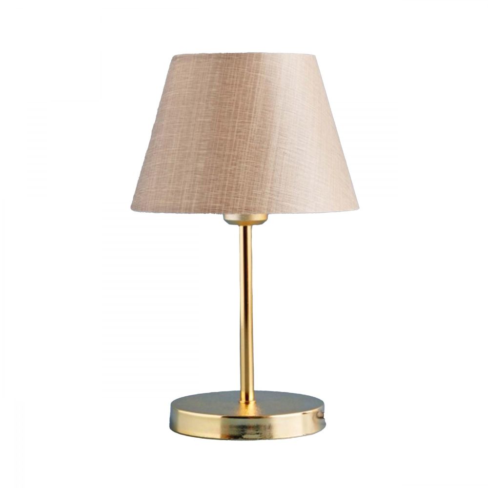 AYD-3402 Bež Zlatna Stolna Lampa slika 2