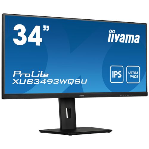 IIYAMA Monitor XUB3493WQSU-B5 34” IPS 3440 x 1440 @75Hz 21:9, 400 cd/m², 4ms slika 3