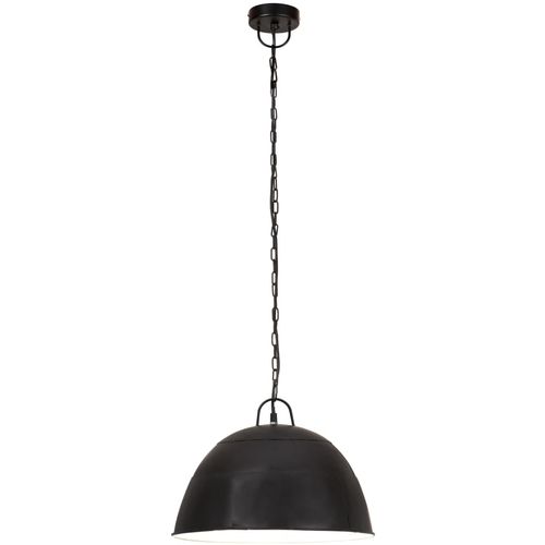 Industrijska viseća svjetiljka 25 W crna okrugla 41 cm E27 slika 10
