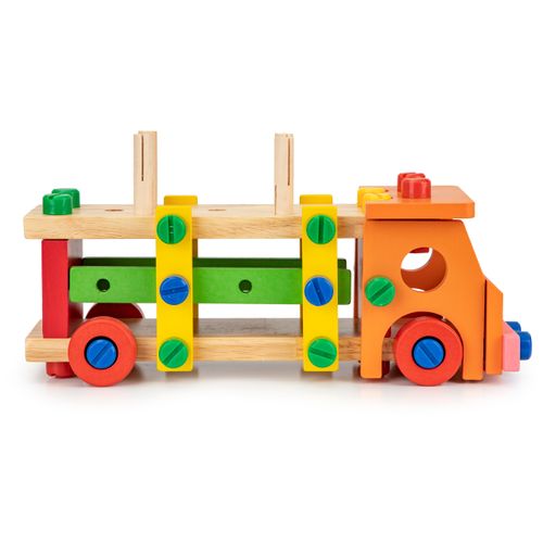 EcoToys drvene kocke kamion 56 komada slika 2