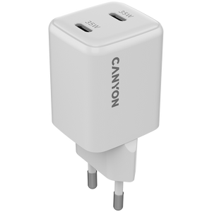 CANYON charger CU35CC GaN 35W 2xPD EU White