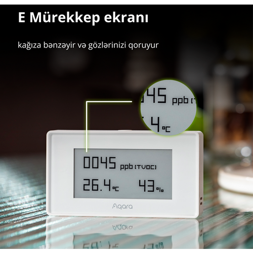 Aqara TVOC Air Quality Monitor: Model No: AAQS-S01 slika 32