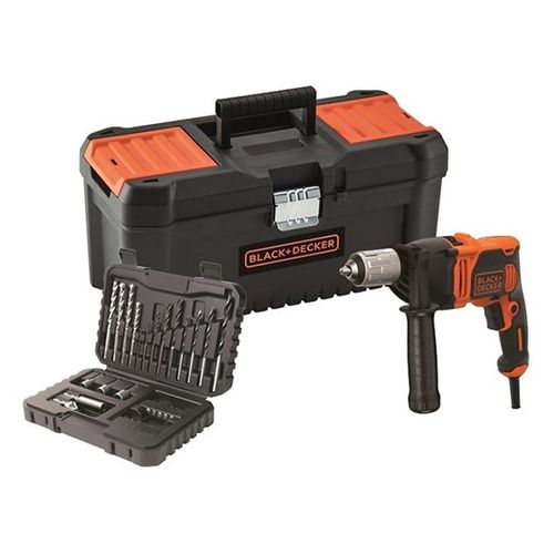 Black & Decker BEH850KA32 udarna bušilica 850W sa priborom 32 kom slika 1