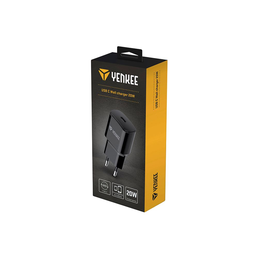 Yenkee Punjač za telefone USB YAC 2033BK 20W slika 3