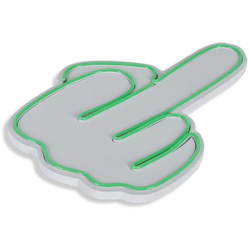 Middle Finger - Green Green Decorative Plastic Led Lighting slika 6