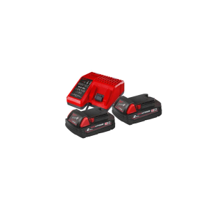 Milwaukee Set M18 Ngr-202 Punjač M12-18C + 2X M18 B2 Baterije