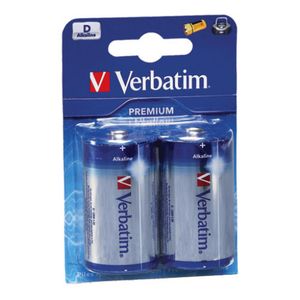 Baterija Verbatim alkalna Premium D 2/1 LR-20 Verbatim 49923