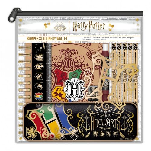 BLUE SKY HARRY POTTER BUMPER STATIONERY SET - COLOURFUL CREST slika 1