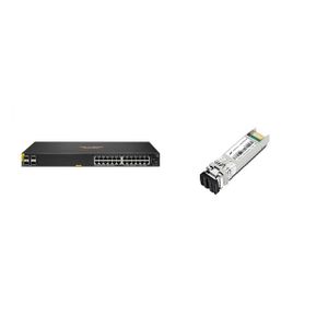 NET HPE Aruba 6000 24G 4SFP Class4 PoE 370W +IN-SFP-85-SX